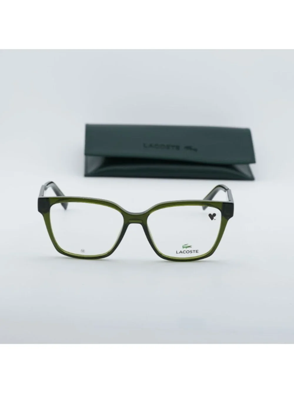 Lacoste L2962 275 Square Eyeglasses 54mm - Khaki Green